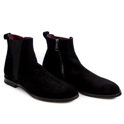 Dolce & Gabbana Black Calfskin Boot