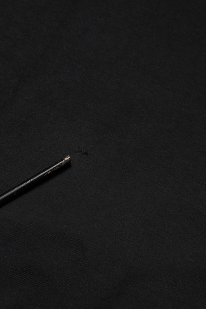 Dolce & Gabbana Black Logo Plaque Cotton Crew Neck T-shirt