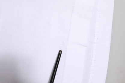 Dolce & Gabbana White Logo Crew Neck Short Sleeves T-shirt