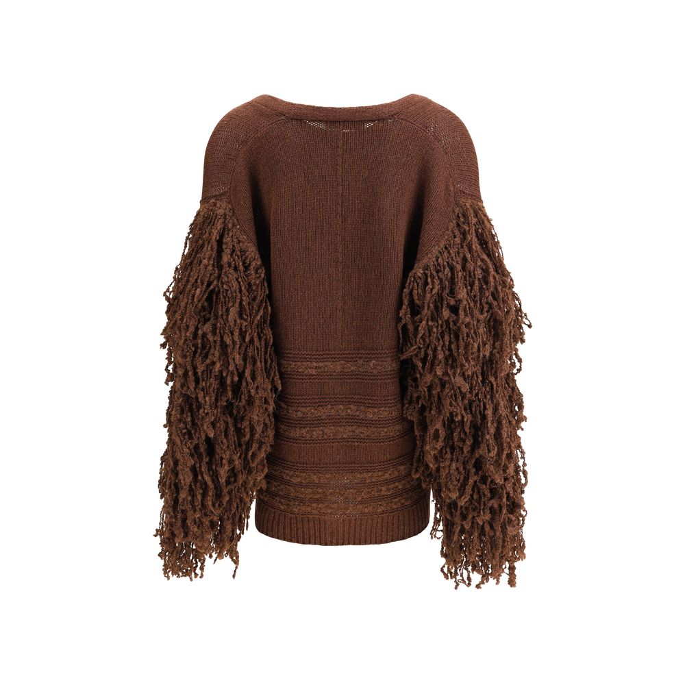 Fabiana Filippi Fringes Cardigan