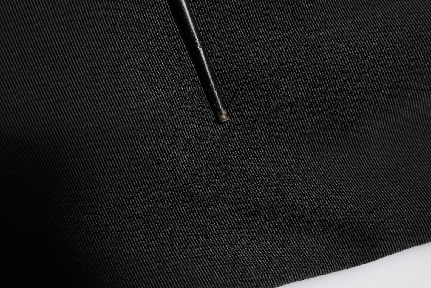 Dolce & Gabbana Black Acetate HighWaist Tapered Trouser Pants