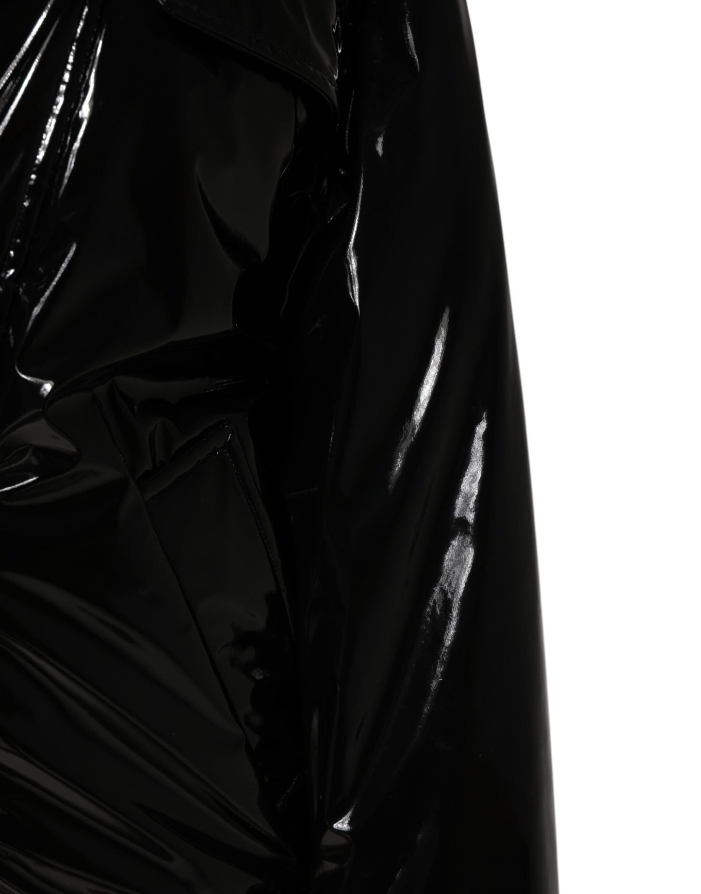 Dolce & Gabbana Polyester Black Quilted Puffer Coat  Jacket