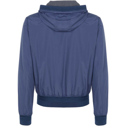 Dolce & Gabbana Blue Polyester Jacket