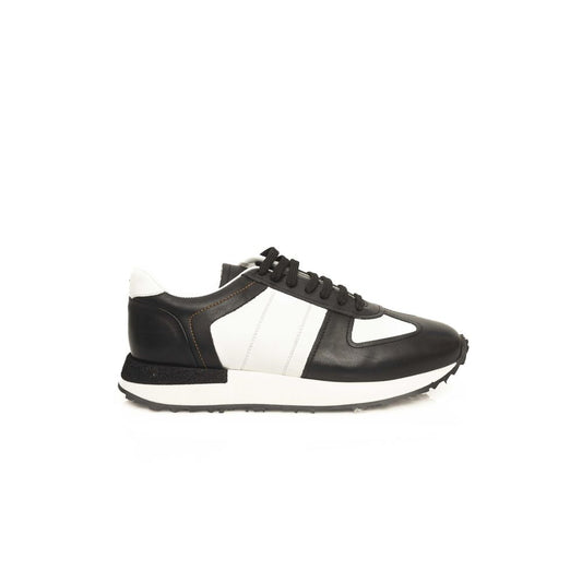 Cerruti 1881 Herren-Sneaker aus schwarzem Leder