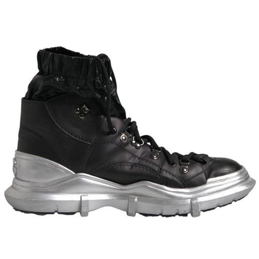 Dolce & Gabbana Black Nylon Boot