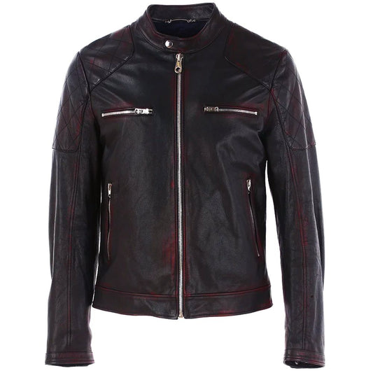 Dolce & Gabbana Black Goatskin Jacket