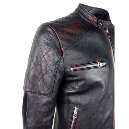 Dolce & Gabbana Black Goatskin Jacket