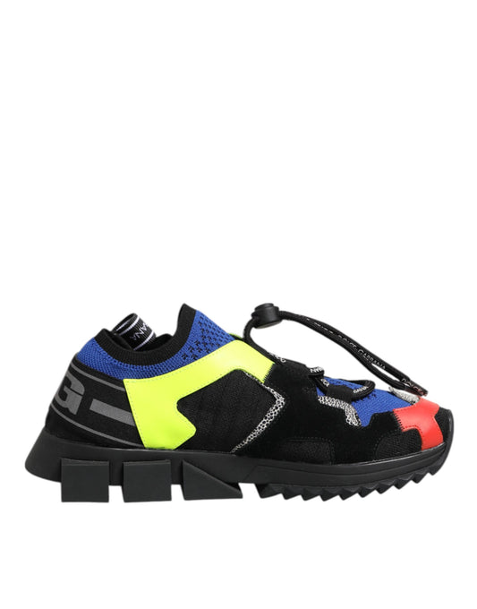 Dolce &amp; Gabbana Multicolor Sorrento Trekking Sneakers Schuhe