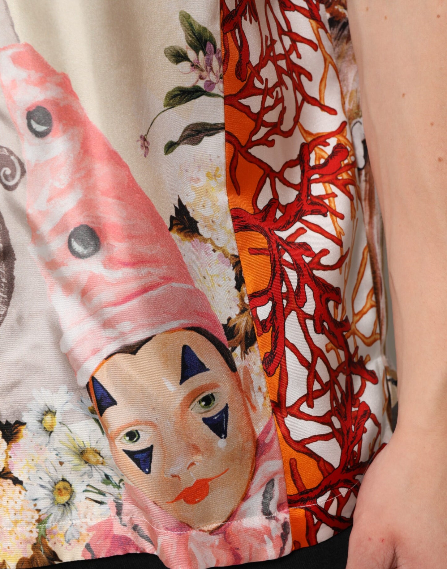 Dolce &amp; Gabbana Hawaii-Freizeithemd mit mehrfarbigem Muschelmuster