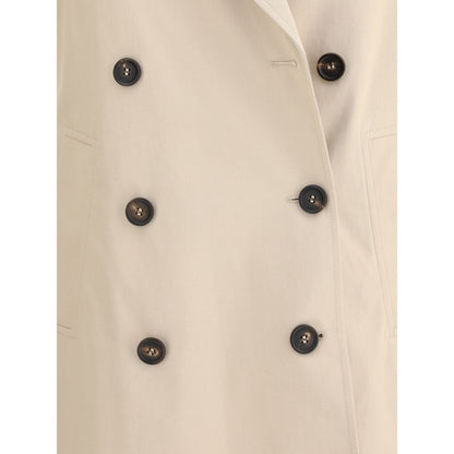 Brunello Cucinelli Midi Trench Coat