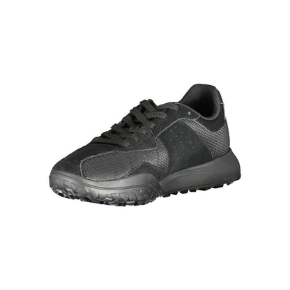Tommy Hilfiger Black Polyester Sneaker