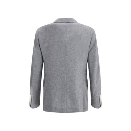 Brunello Cucinelli Cashmere and silk flannel Blazer