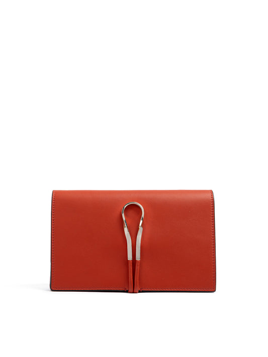 Giada Powder Pink Leather Clutch Bag (Copy)