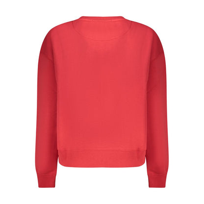 Pepe Jeans Red Cotton Sweater