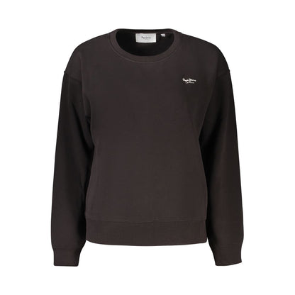 Pepe Jeans Black Cotton Sweater