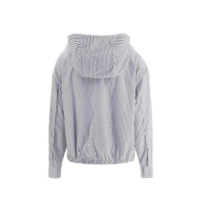 Prada Striped hooded Jacket