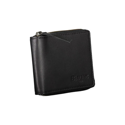 Blauer Black Leather Wallet