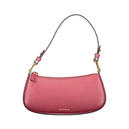 Coccinelle Purple Leather Handbag