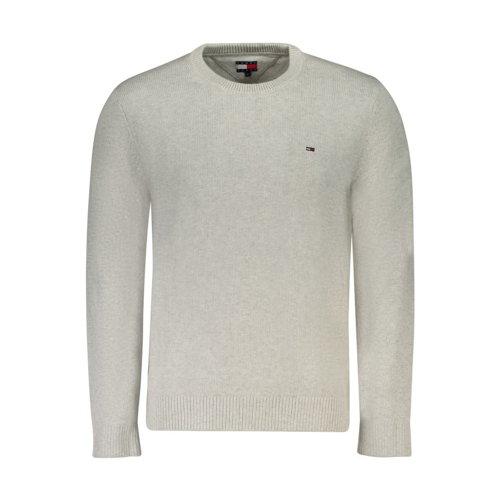 Tommy Hilfiger Gray Cotton Sweater