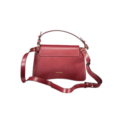 Coccinelle Purple Leather Handbag