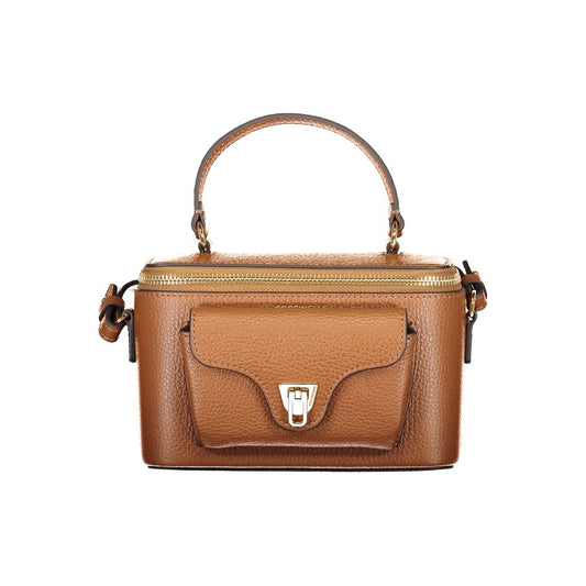 Coccinelle Brown Leather Handbag