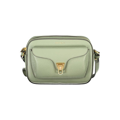 Coccinelle Green Leather Handbag