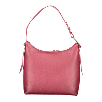 Coccinelle Purple Leather Handbag