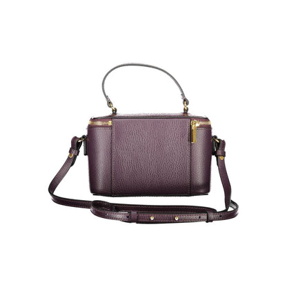 Coccinelle Purple Leather Handbag