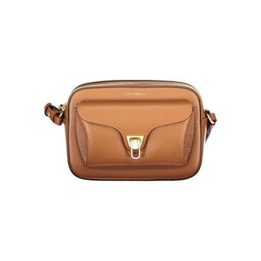 Coccinelle Brown Leather Handbag