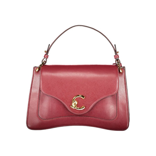 Coccinelle Purple Leather Handbag
