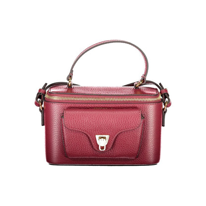 Coccinelle Purple Leather Handbag