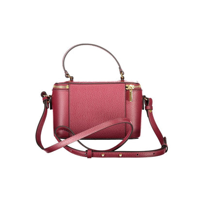 Coccinelle Purple Leather Handbag