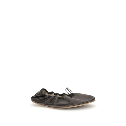 The Row Rounded Ballerinas