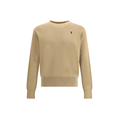 Ami Paris Pull Col Rond Ami De Coeur