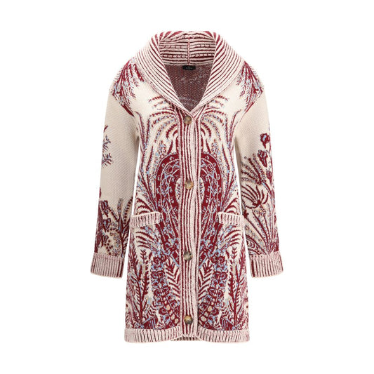 Etro Wool and cotton maxi Cardigan