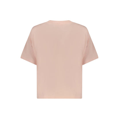 Guess Jeans Pink Cotton Tops & T-Shirt