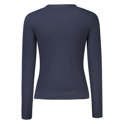 Guess Jeans Blue Cotton Tops & T-Shirt