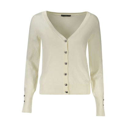 Guess Jeans White Viscose Sweater