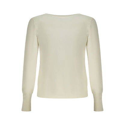 Guess Jeans White Viscose Sweater