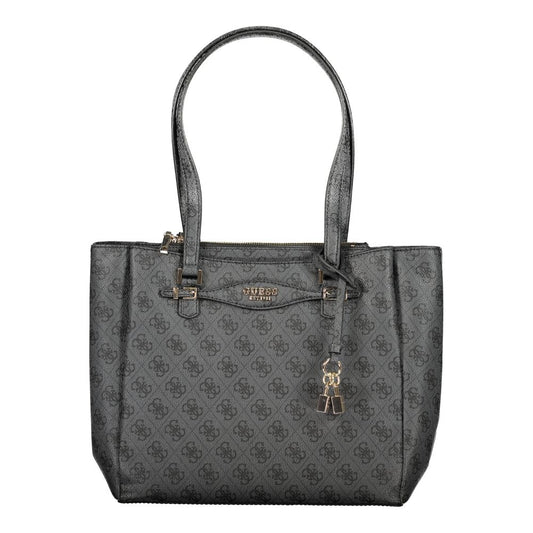 Guess Jeans Black Polyethylene Handbag