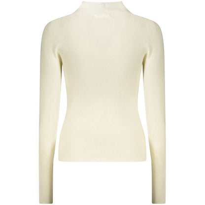 Guess Jeans White Wool Sweater