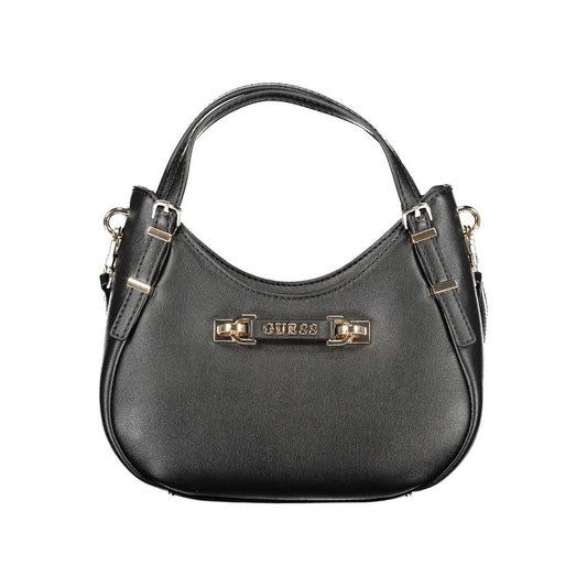 Guess Jeans Black Polyethylene Handbag