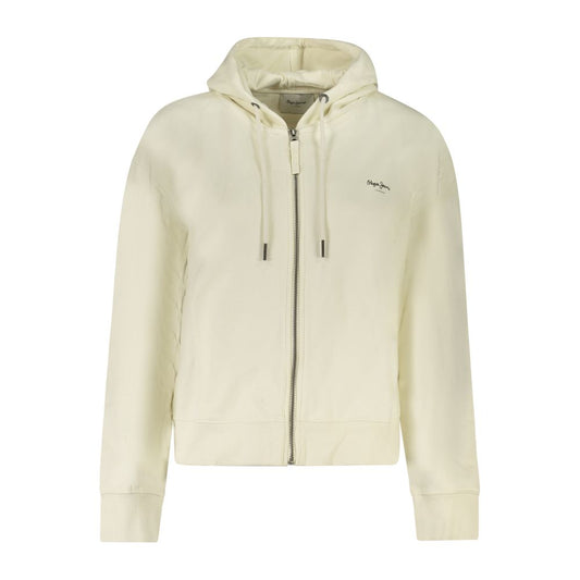 Pepe Jeans White Cotton Sweater