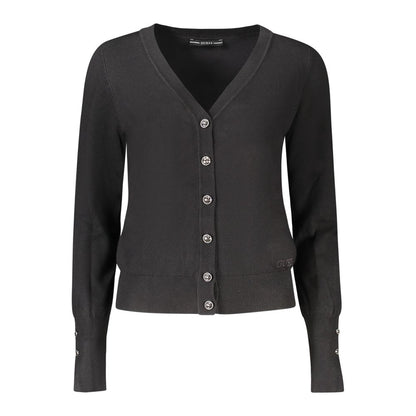 Guess Jeans Black Viscose Sweater