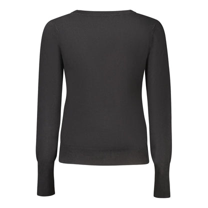 Guess Jeans Black Viscose Sweater