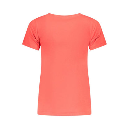 Pepe Jeans Red Cotton Tops & T-Shirt