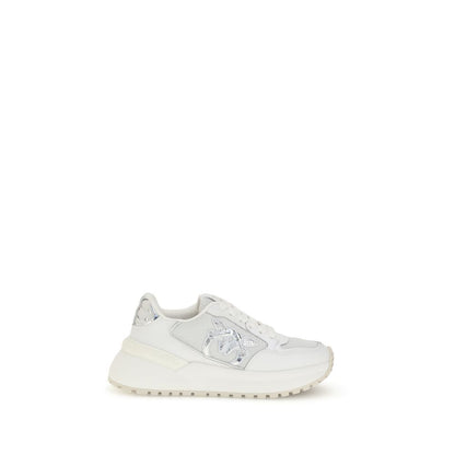 PINKO Logo and mirrored detail Sneakers