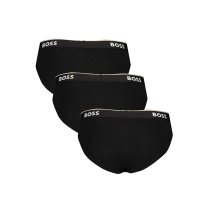 Hugo Boss Black Cotton Underwear
