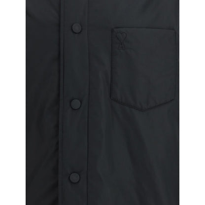 Ami Paris Ami De Coeur padded taffeta Jacket