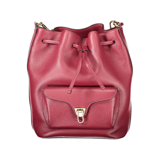 Coccinelle Purple Leather Handbag